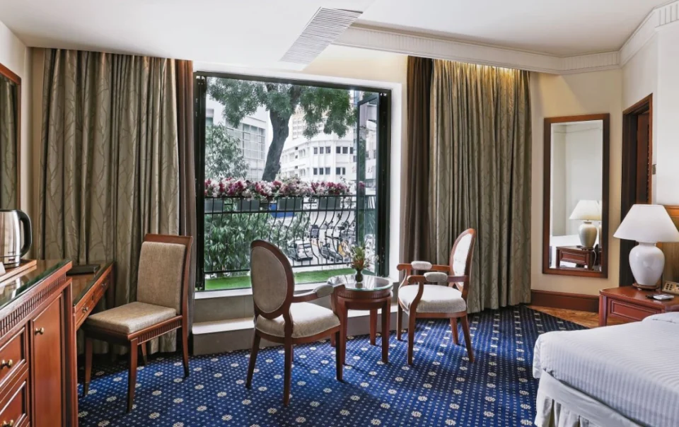 Deluxe King Room with balcony at The Jesselton Hotel Kota Kinabalu