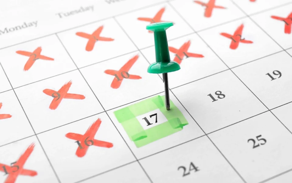Calendar highlighting the best time to visit Kota Kinabalu
